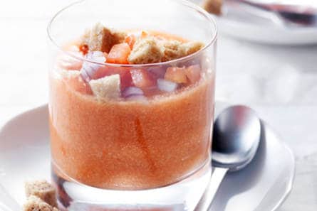 Gazpacho met meloen