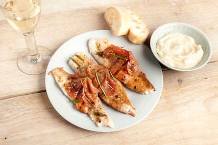 Tilapia in rozemarijnmarinade
