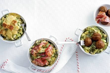 Stamppotjes met andijvie & toppings