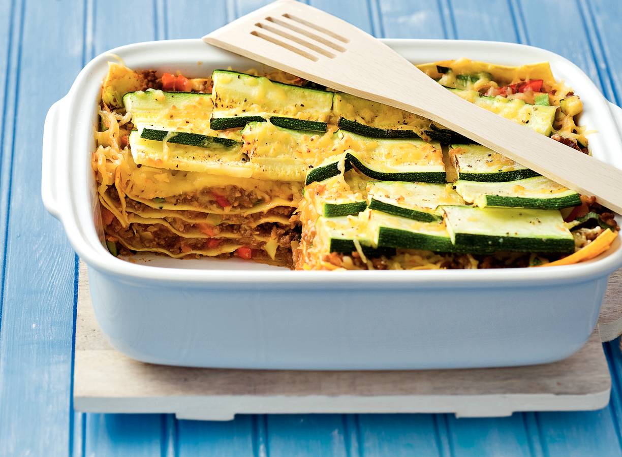 Courgettelasagne