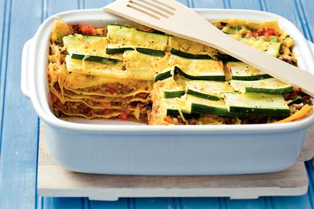 Courgettelasagne