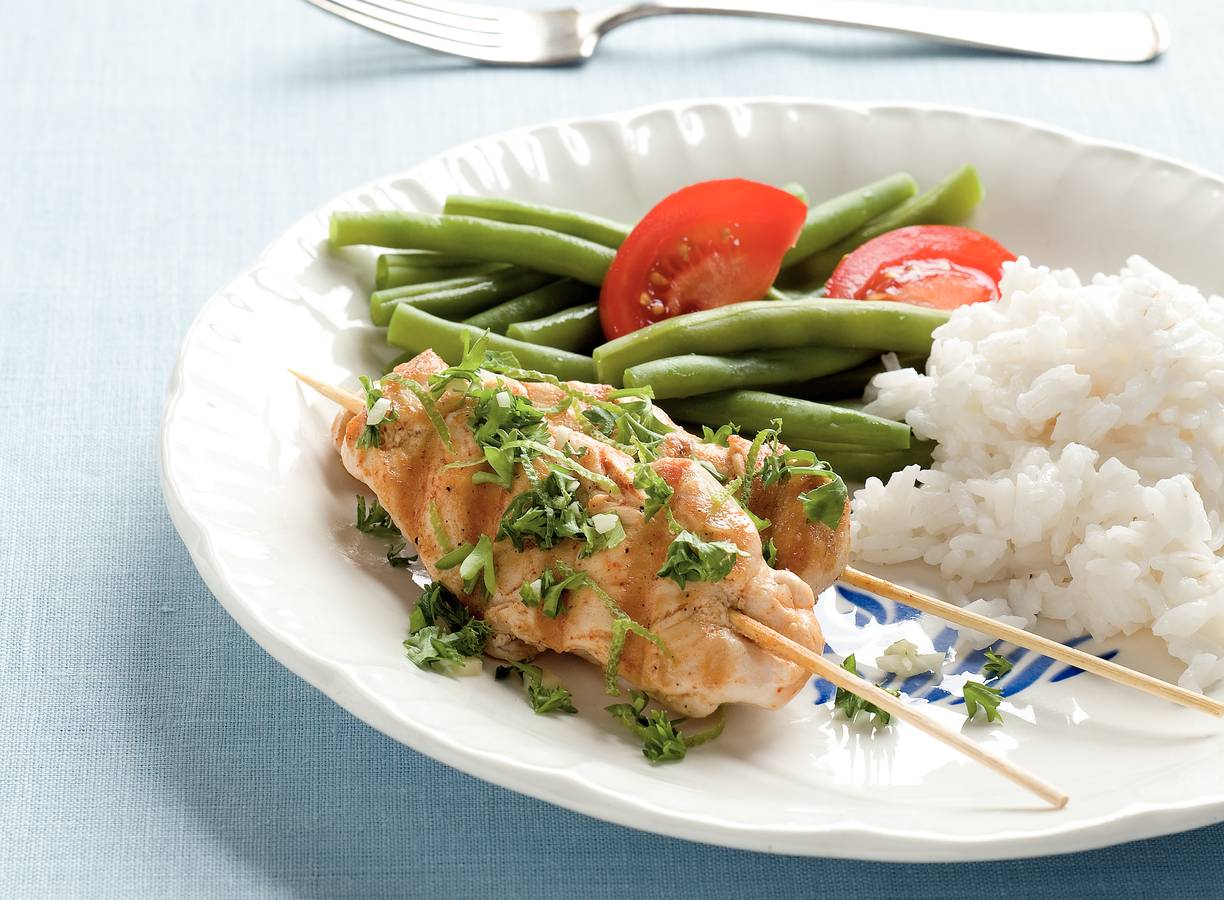 Kiphaasjes met limoengremolata
