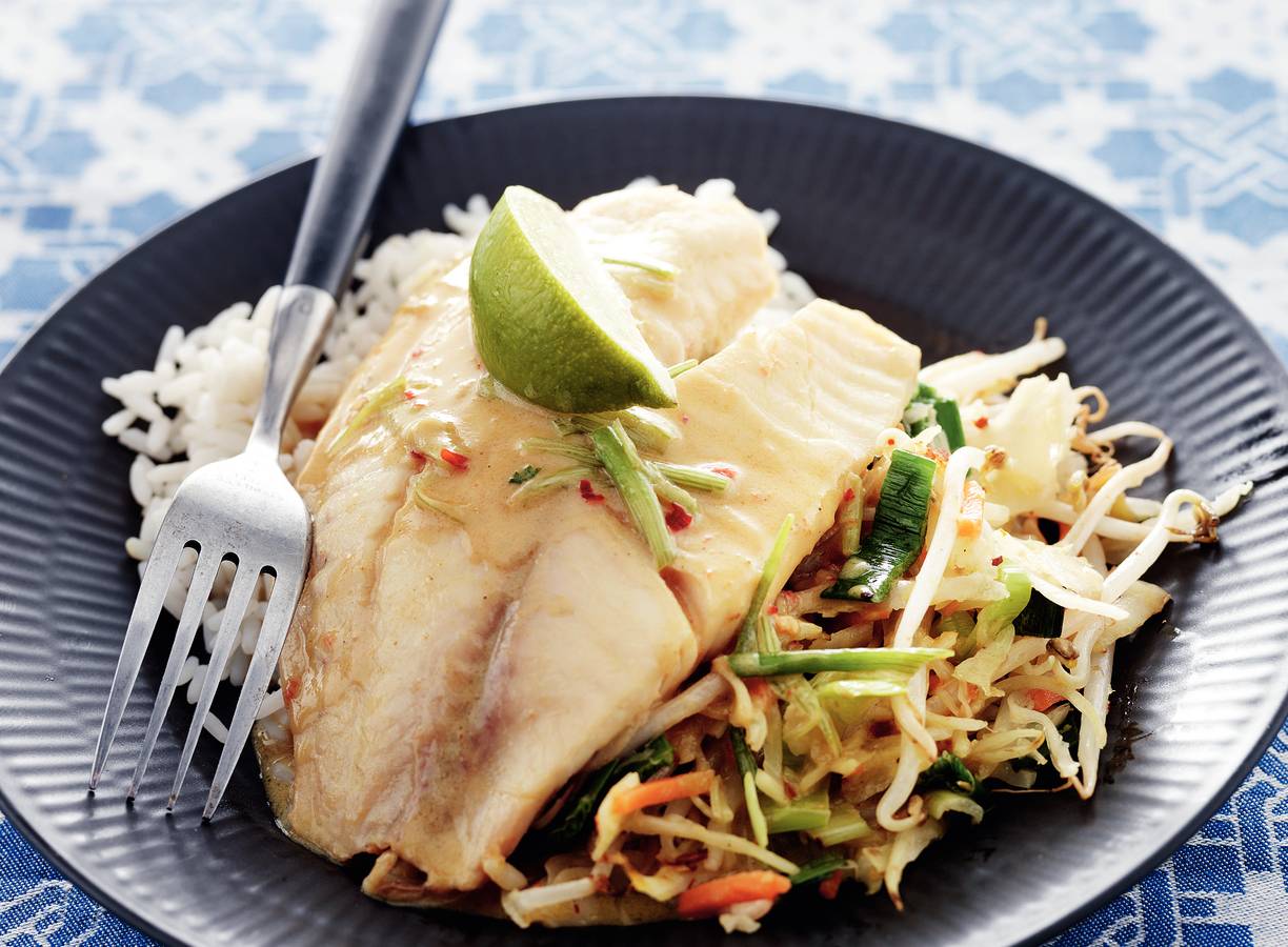 Tilapia in kokossaus