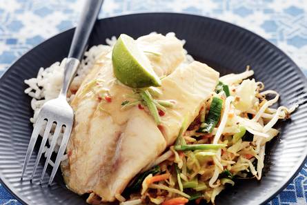 Tilapia in kokossaus