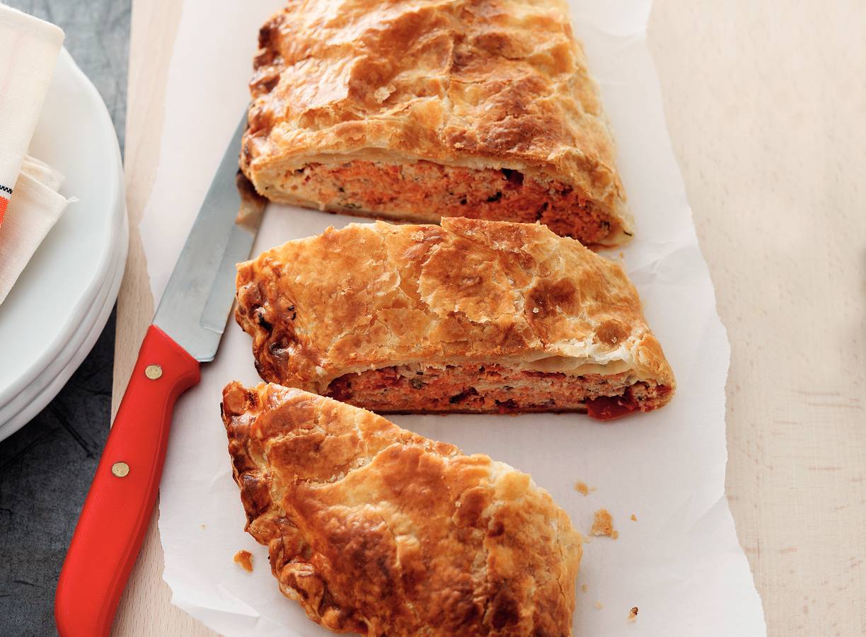 Zalm-ricottataart