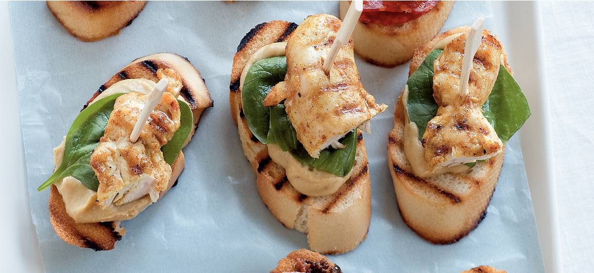 Libanese crostini