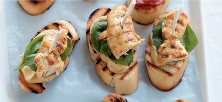 Libanese crostini