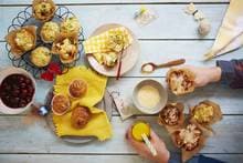 Cupcakes met kaas