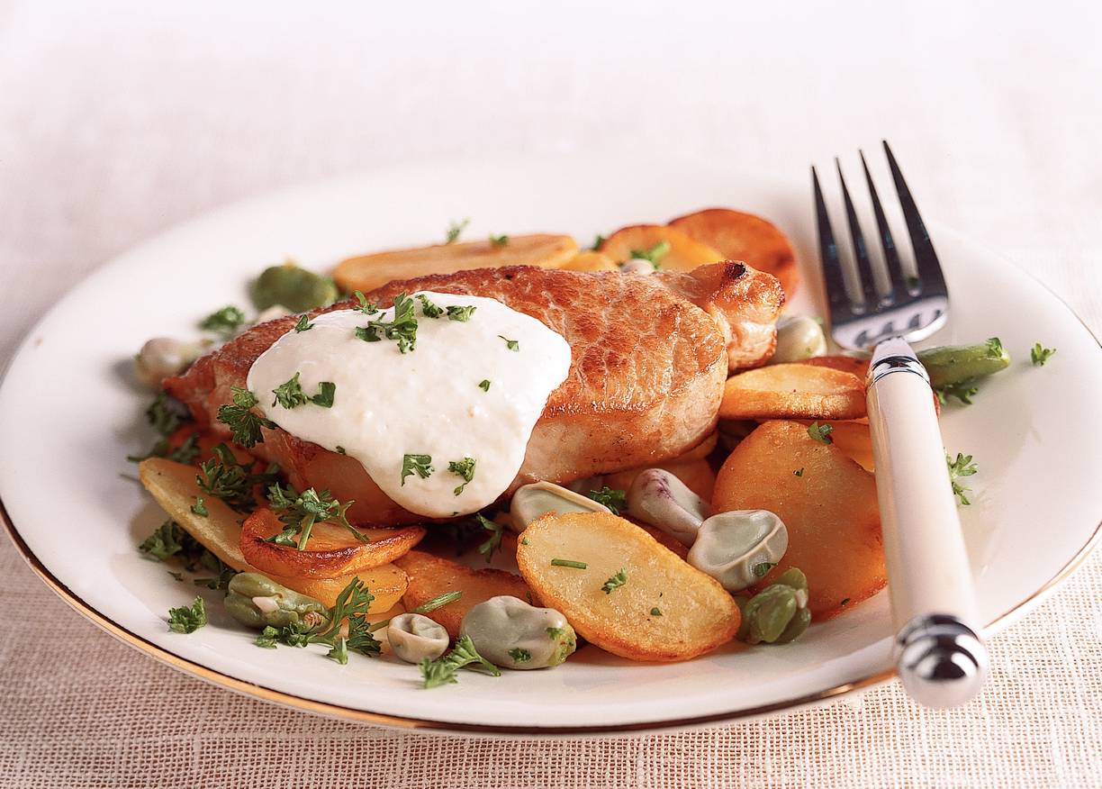 Varkensfilet met mierikswortel