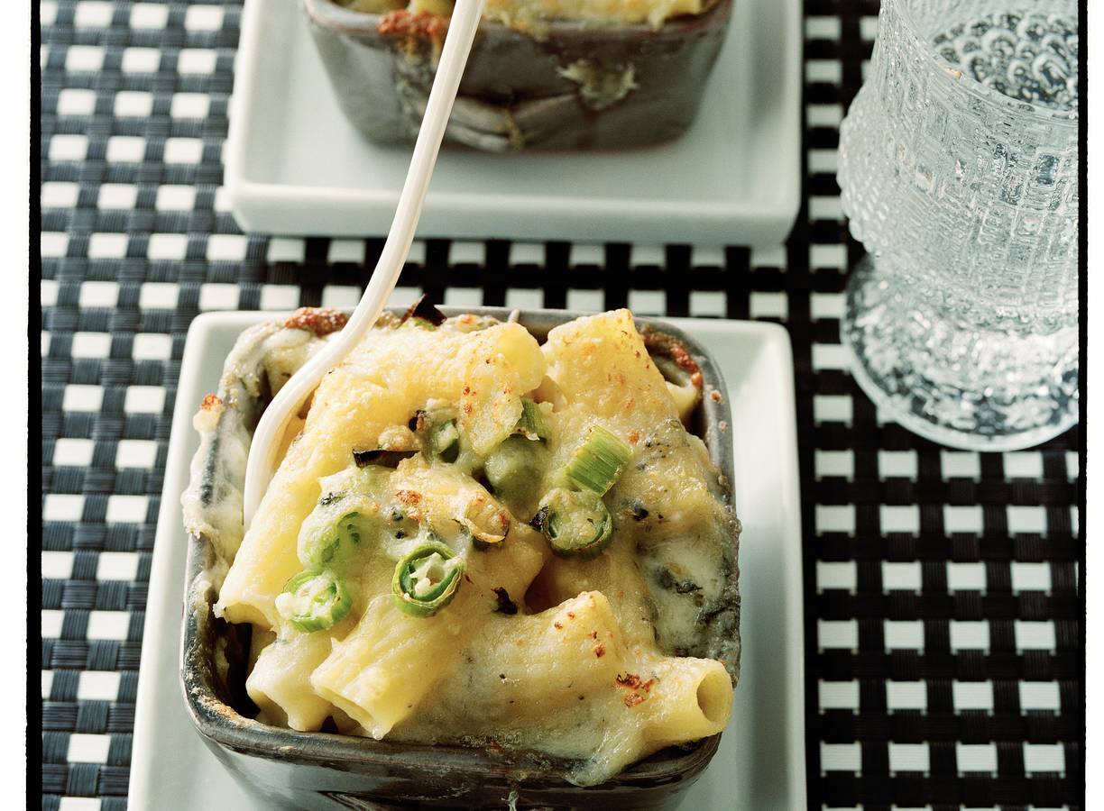 Mac and cheese met gorgonzola