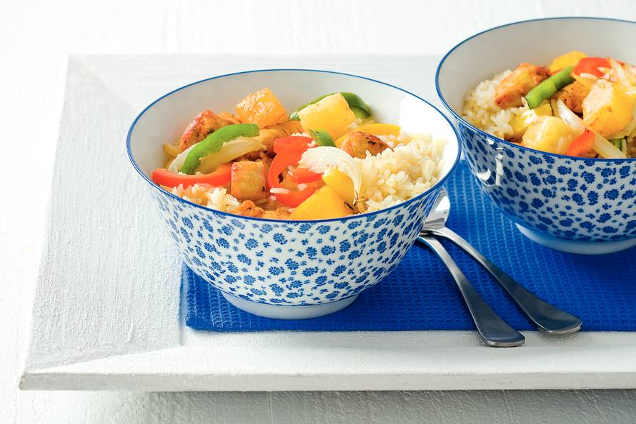 Kokosrijst met kip en paprika recept - Allerhande | Albert Heijn