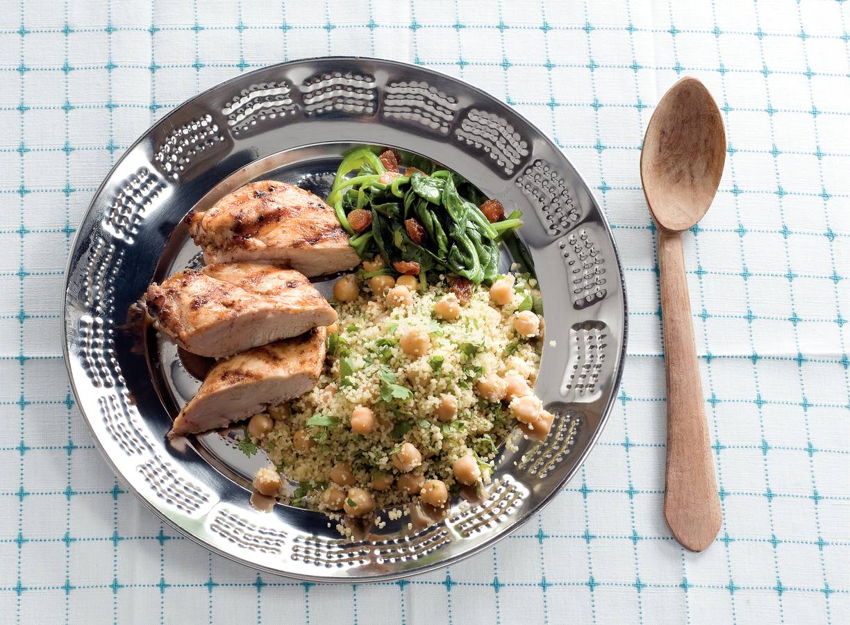 Couscouskip met koriander
