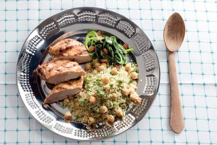 Couscouskip met koriander