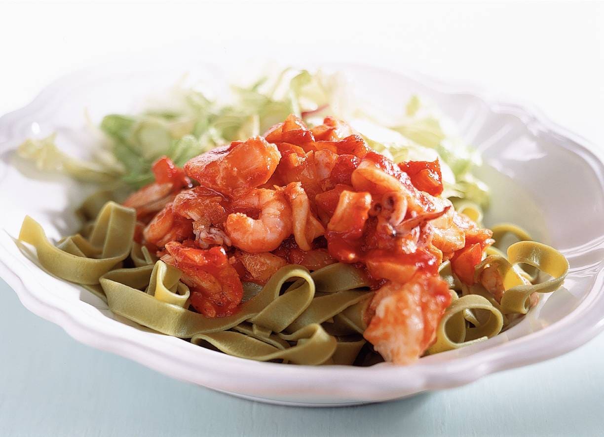 Tagliatelle marinara