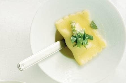 Ravioli met salieboter