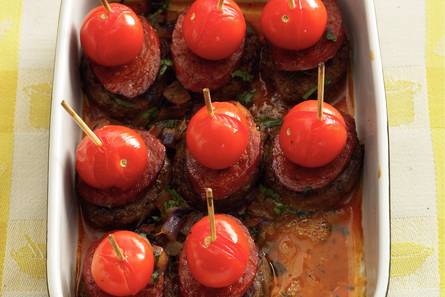 Spaanse tapas-burgertjes uit de oven