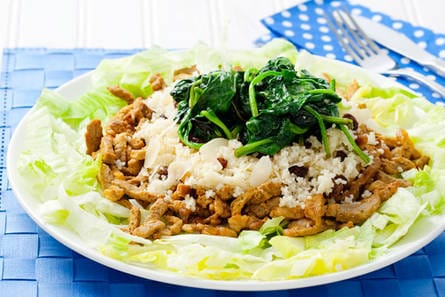 Shoarmareepjes met couscous