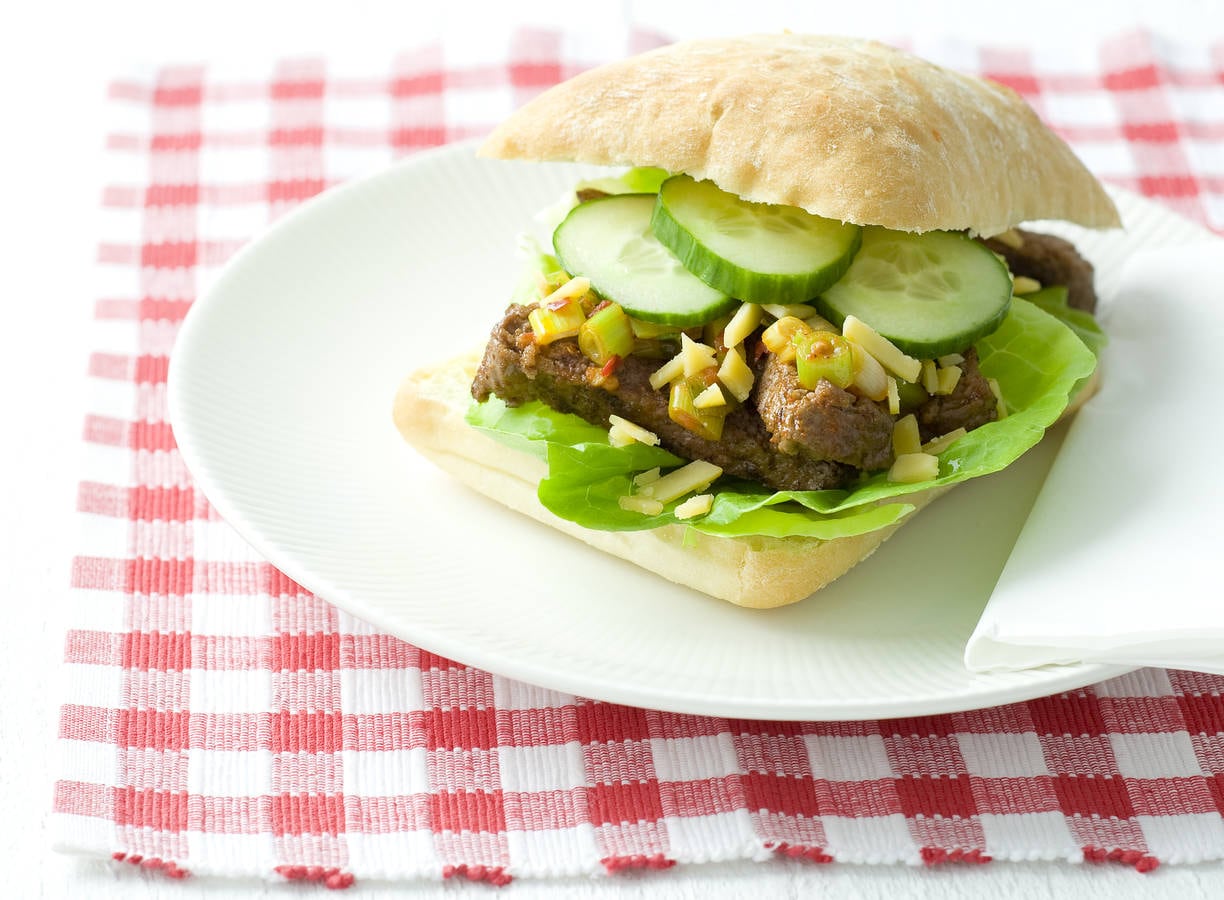 Pittige burgers met rundertartaar