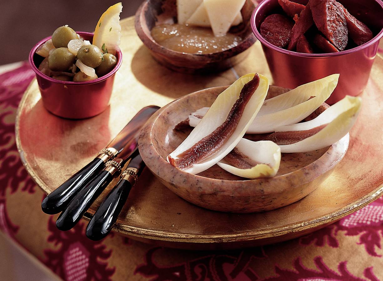 Chorizo in rode wijn