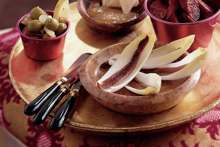 Chorizo in rode wijn