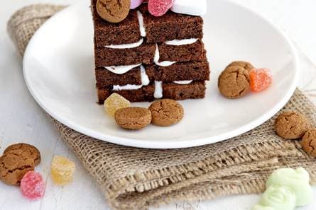Schoorsteentjes met strooigoed