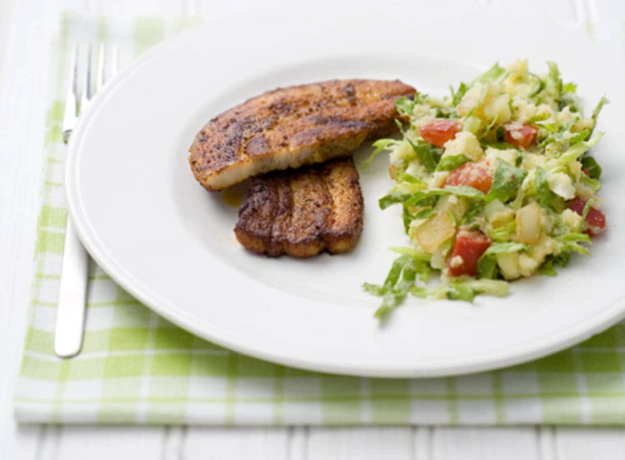 Stamppotandijvie met speklapjes