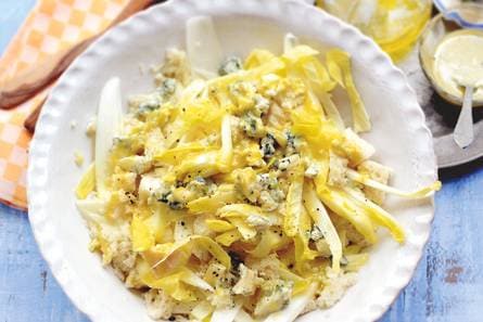 Salade met witlof en gorgonzola