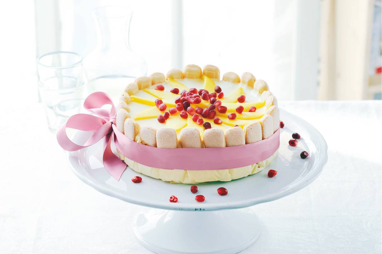 Mango-charlotte