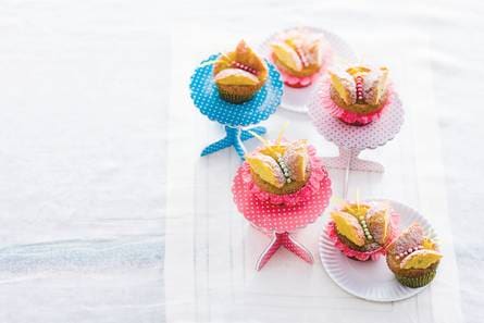 Vlindercupcakes