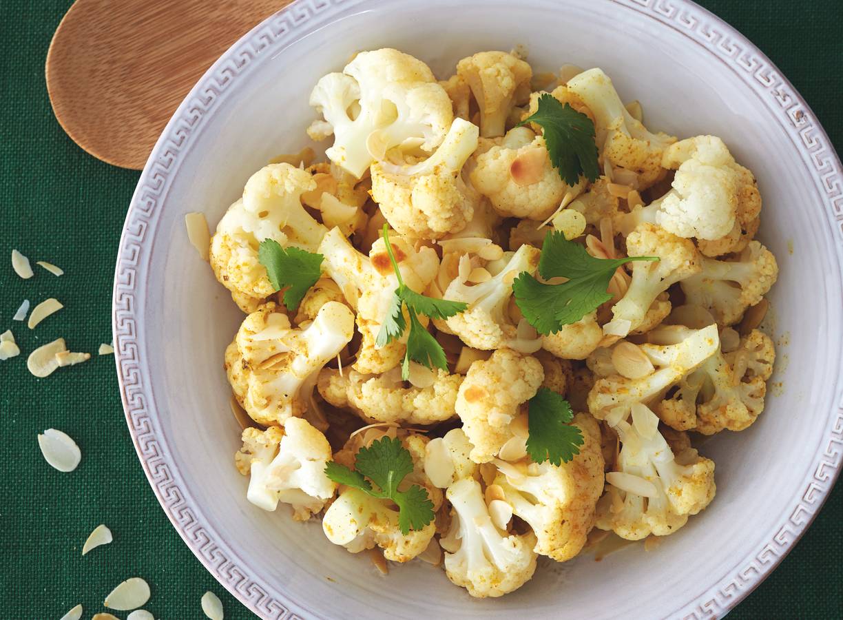 Bloemkool met kormasaus