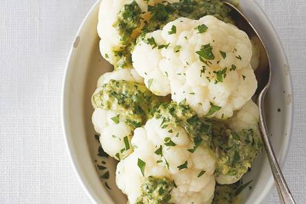 Bloemkool met salsa verde