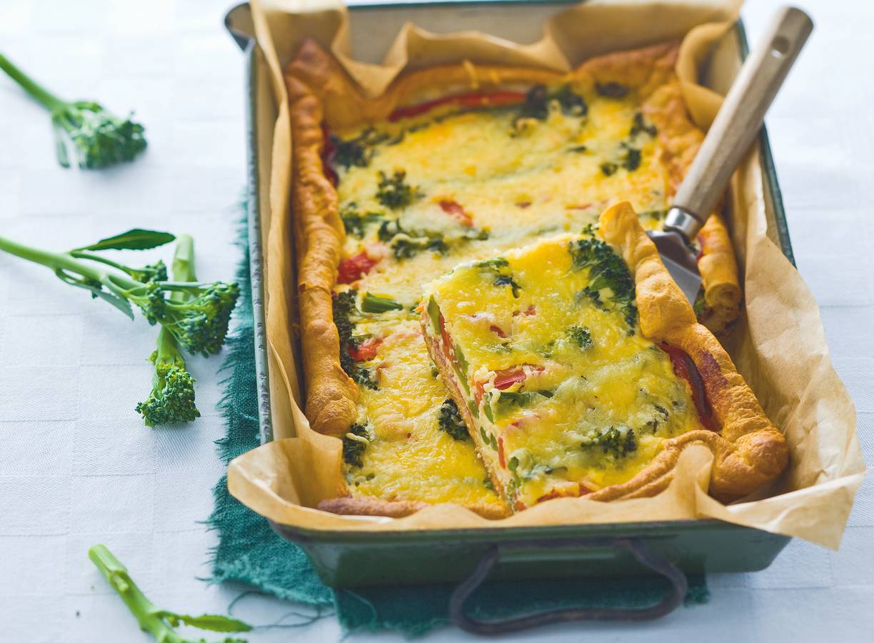 Quiche met chorizo