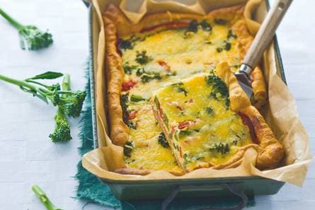 Quiche met chorizo
