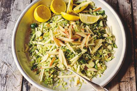 Spruiten met appelsticks