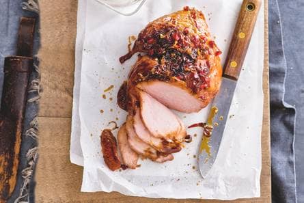 Been­ham uit de oven met si­naas­ap­pel