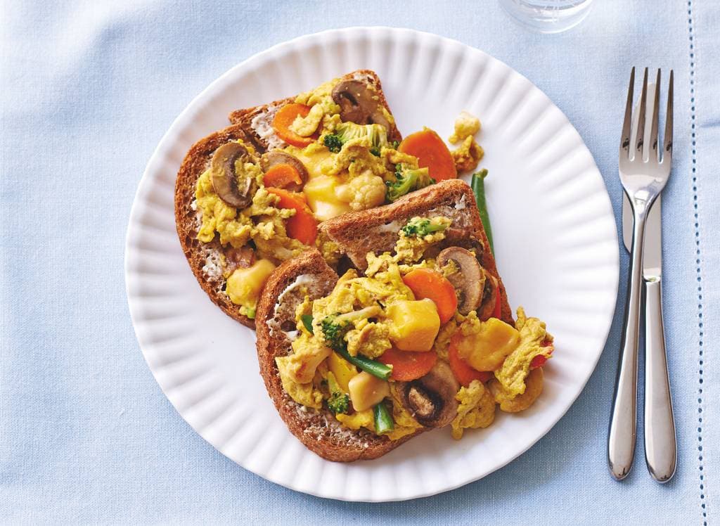 Boerenroerei met oude kaas