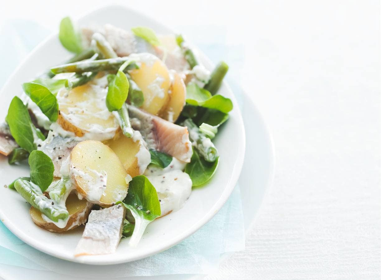 Salade van haring & aardappel
