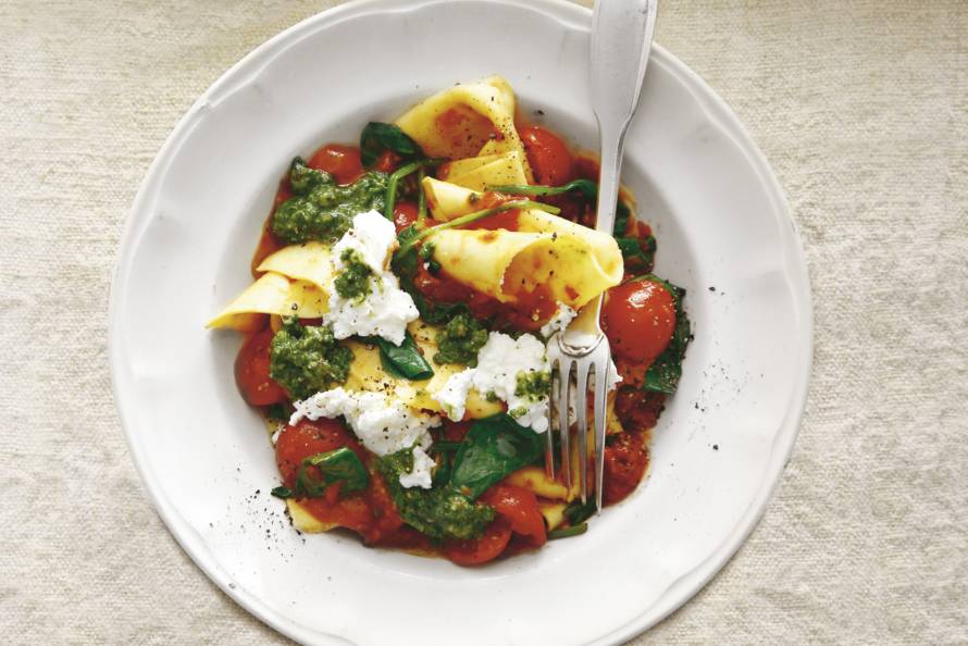 spinazie ricotta pasta spinazie ricotta pasta