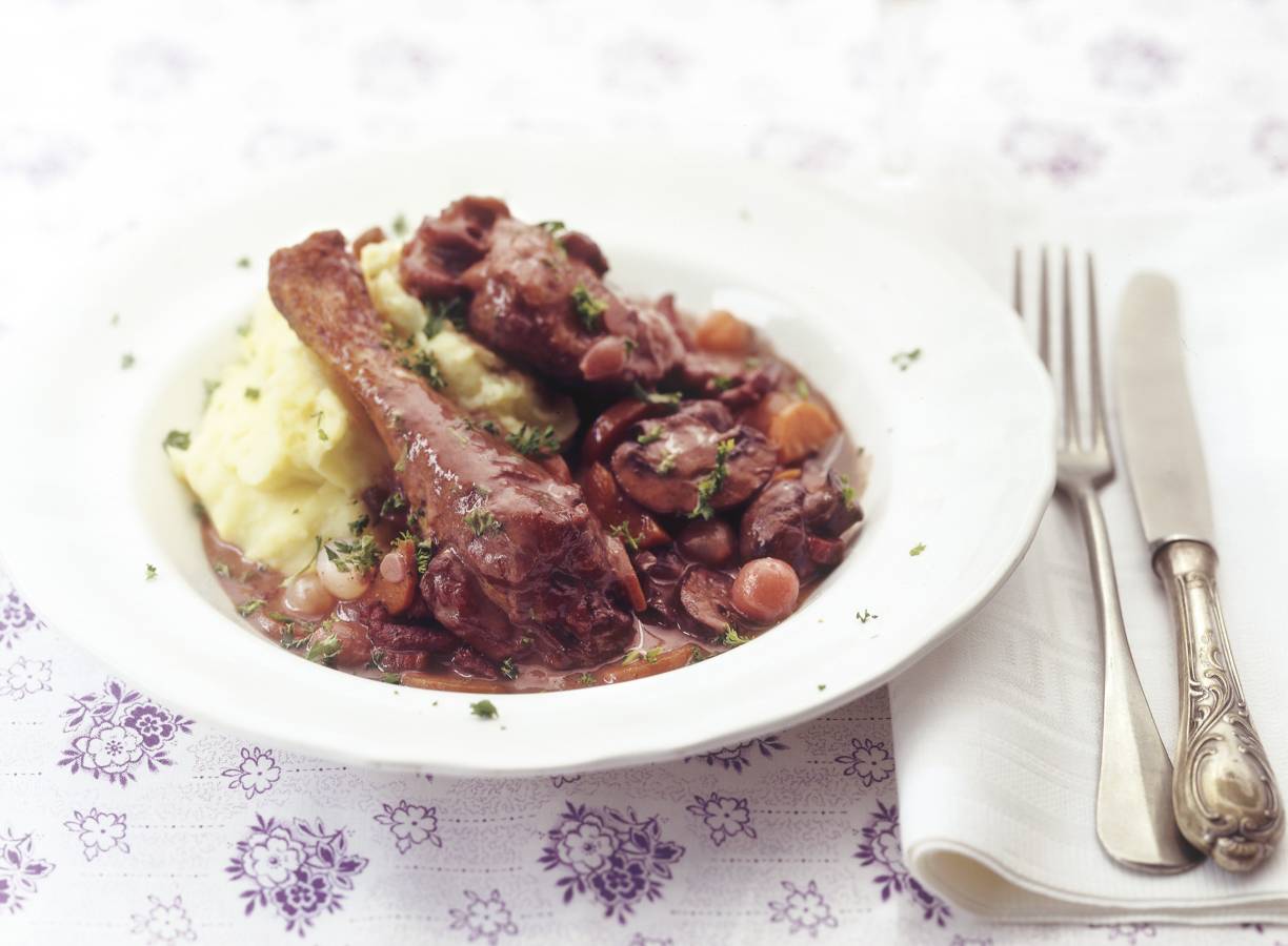 Stap-voor-stap coq au vin