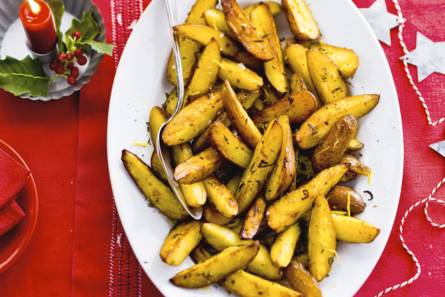 Kruidige citroenaardappelen uit de oven