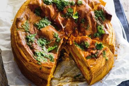 Ratatouilletaart met aardpeer