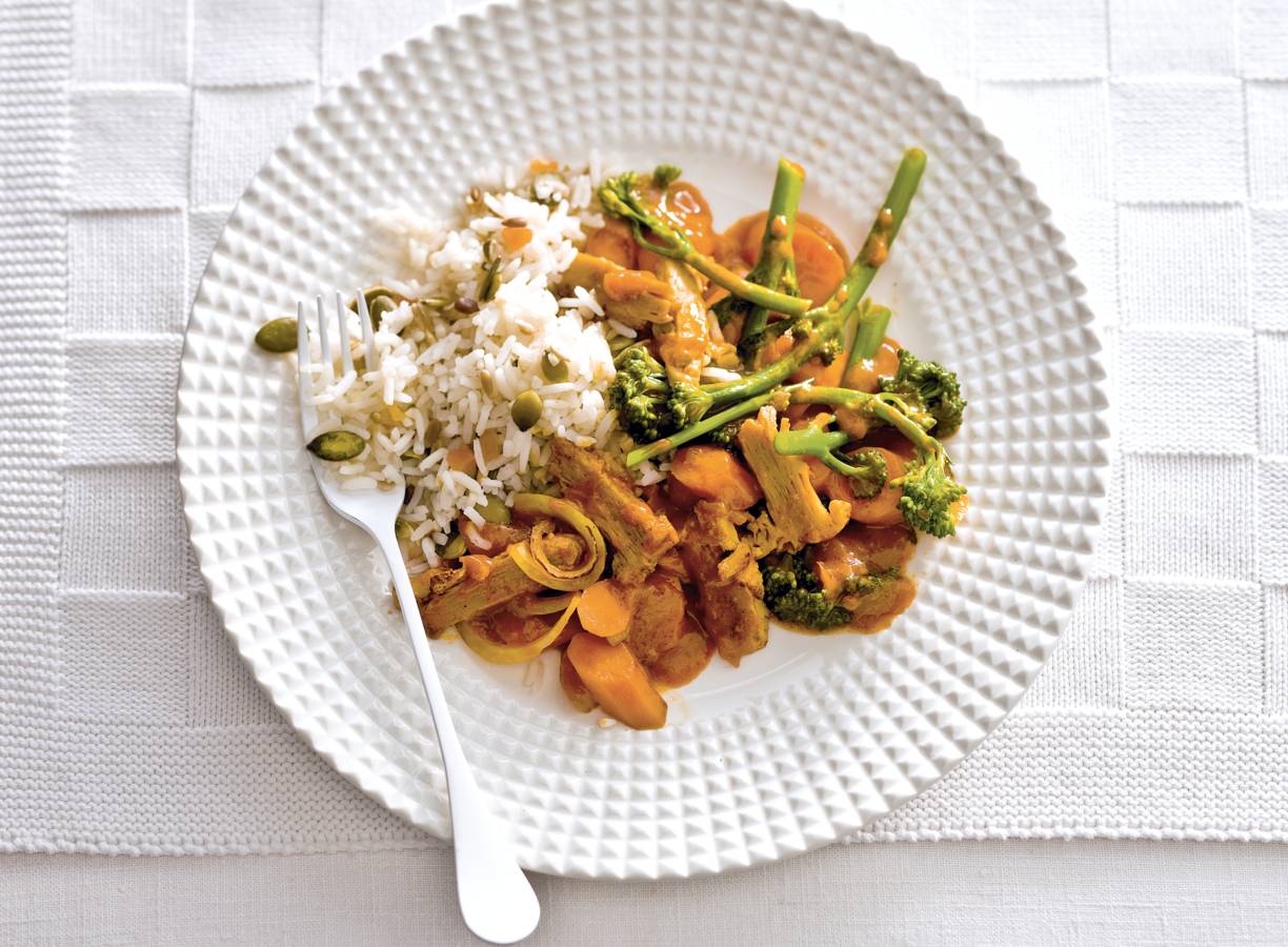 Vegetarische curry recept - Allerhande | Albert Heijn België