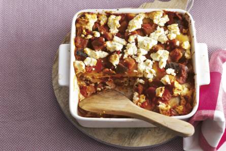 Lasagne met ratatouille