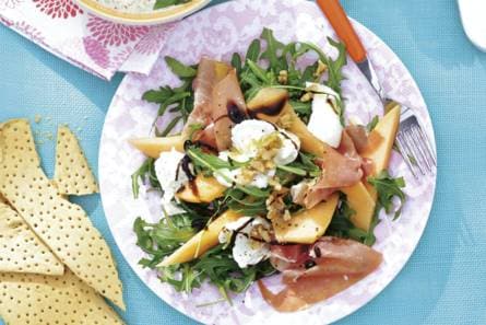 Rucolasalade met mozzarella