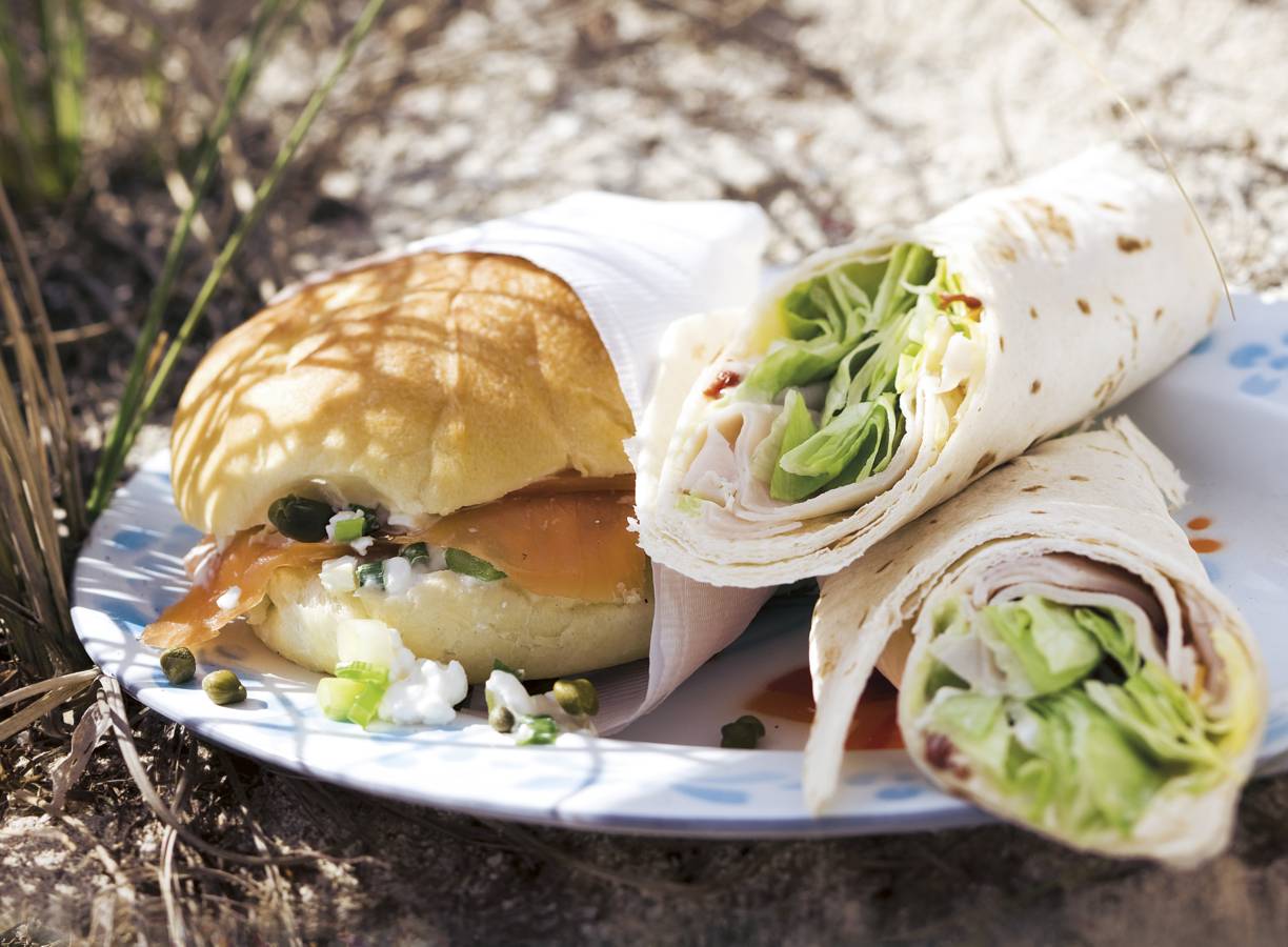 Kipwrap met tomatenmayonaise