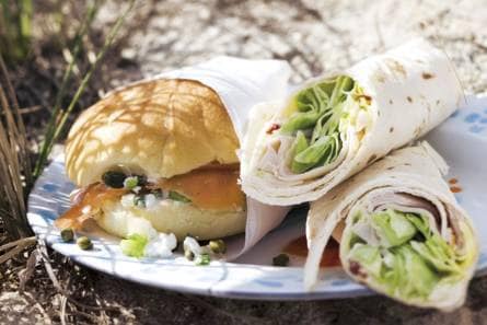 Kipwrap met tomatenmayonaise