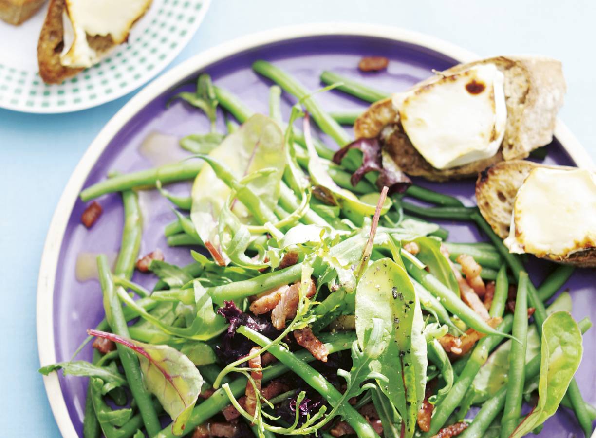 Salade warme geitenkaas
