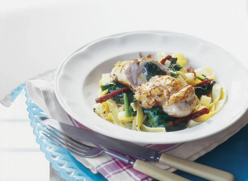 Kipfilet met spinazie recept - Allerhande | Albert Heijn
