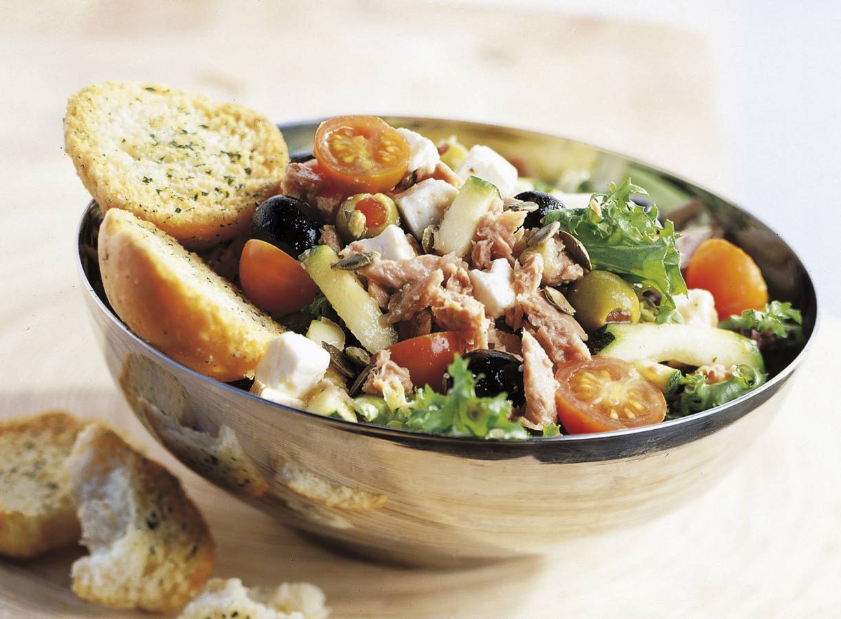 Salade met tonijn