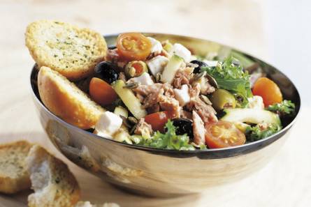 Salade met tonijn
